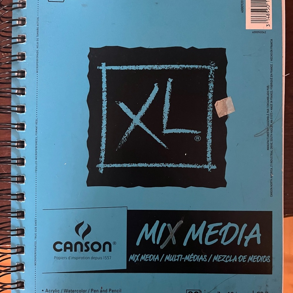 Canson XL Mix Media Sketchbook